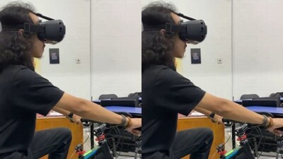 Mahasiswa Semarang Ciptakan Game Simulator Sepeda VR
